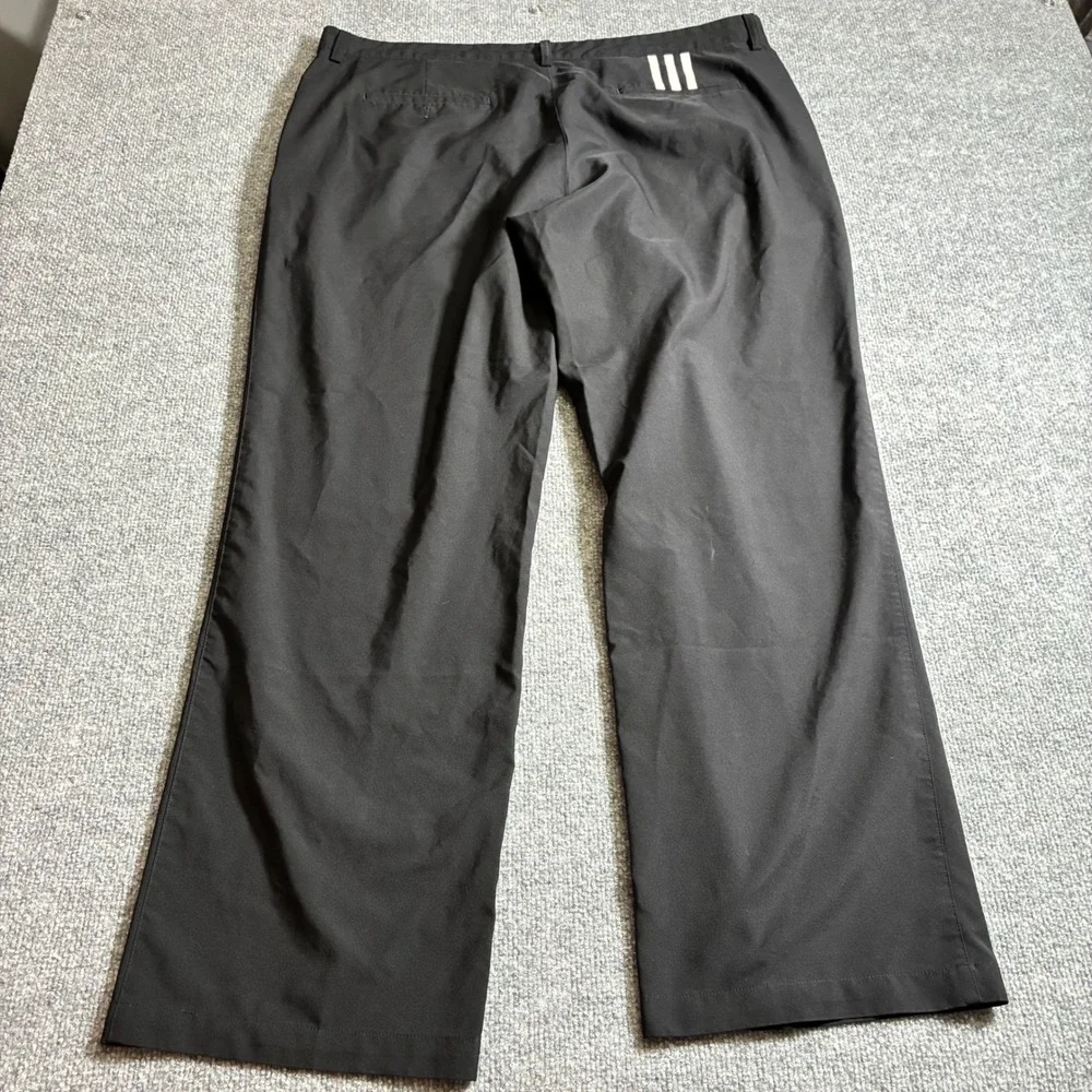 Adidas Climalite Golf Pants Mens 40x32 Black Stretch‎ Straight Leg